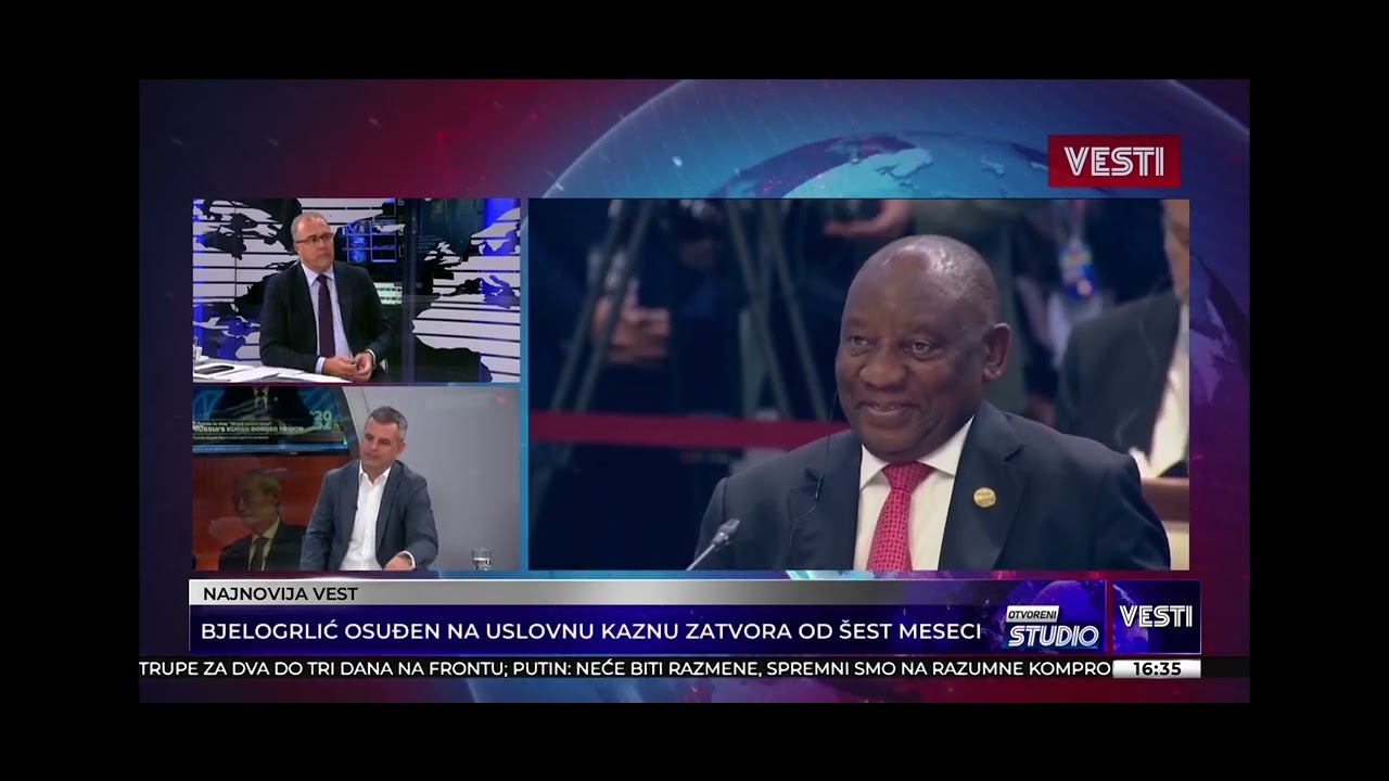 Živorad Jovanović u emisiji posvećenoj BRICS-u na Televiziji Vesti