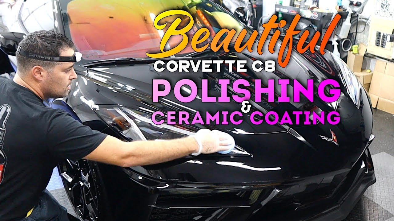 Paint Enhancement & Ceramic Coatings / 2021 Corvette C8 Mid-Engine #realdetailing #Detailingtips