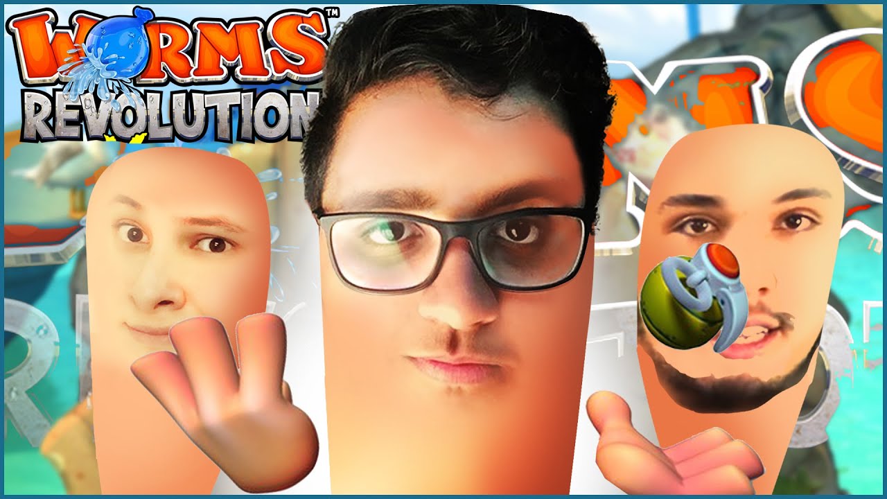Worms Revolution \ #تحدي_لعبة_حرب_الديدان