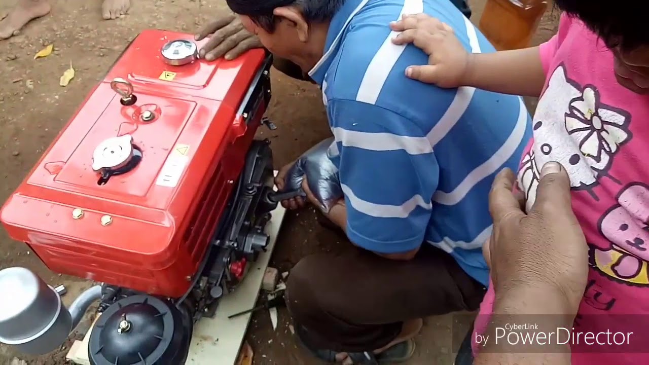 Jajal mesin dongfeng baru utk traktor