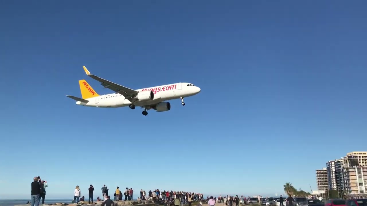 Airbus A320neo Pegasus Batumi airport