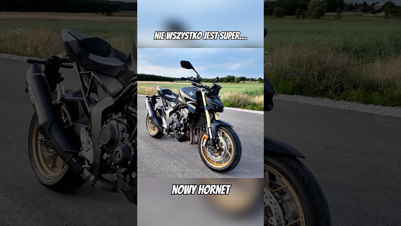 Honda CB 1000 Hornet - Nie wszystko jest idealnie - sportowy Naked? #shorts