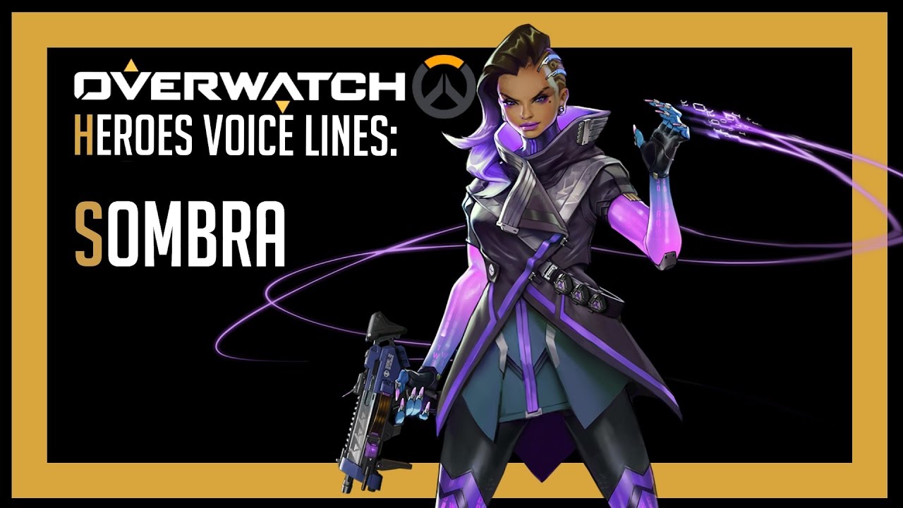Overwatch - Sombra All Voice Lines