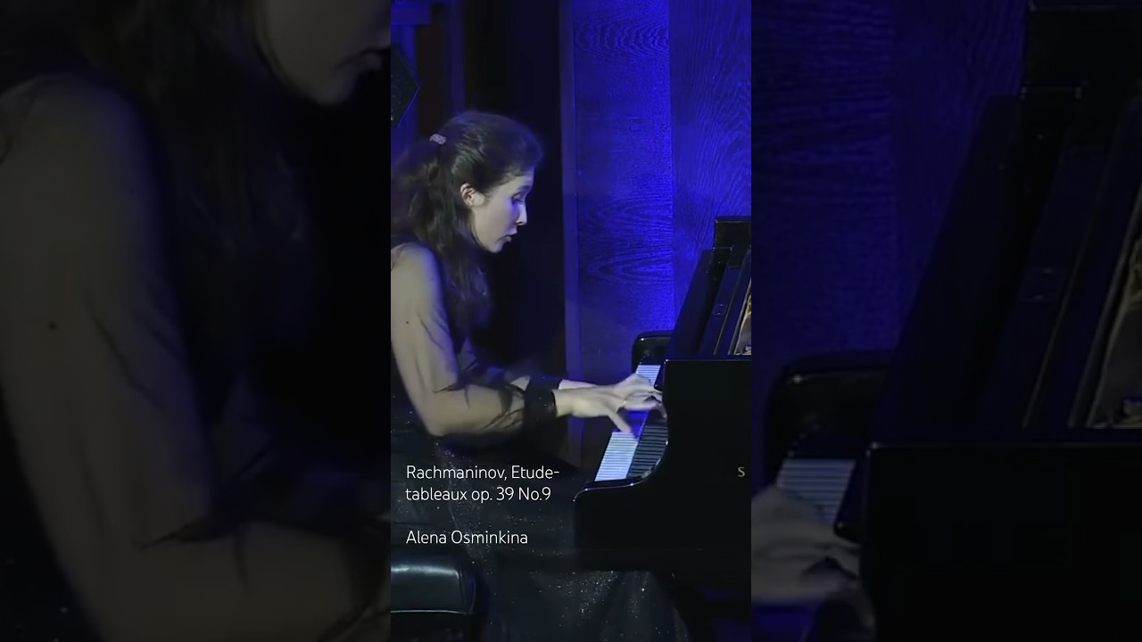 Alena Osminkina 🎹 Rachmaninov, etude-tableaux op. 39 No.9 D-dur. Small Hall of Moscow Conservatory