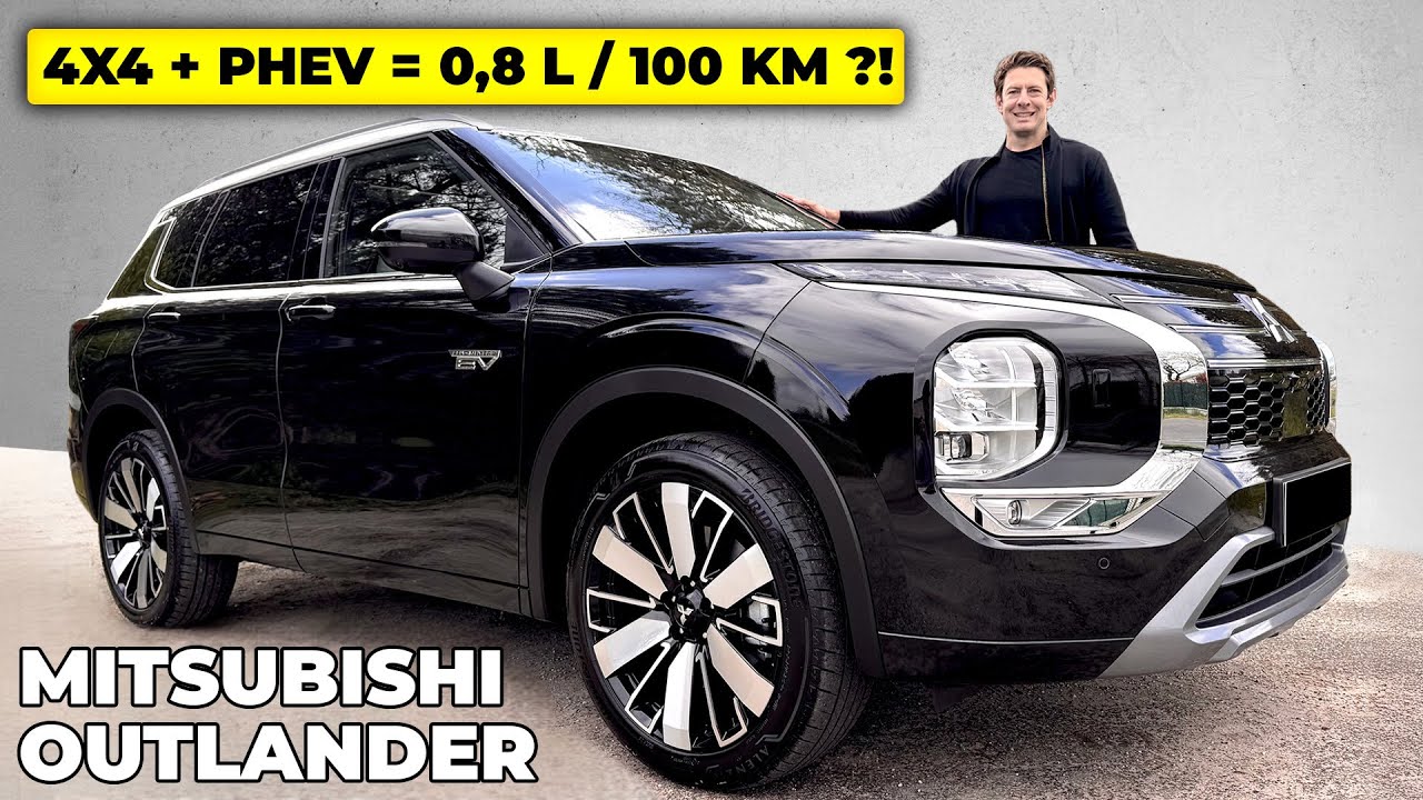 Essai Mitsubishi Outlander 2025 – 4x4 + PHEV = 0,8 L/100 km ?!