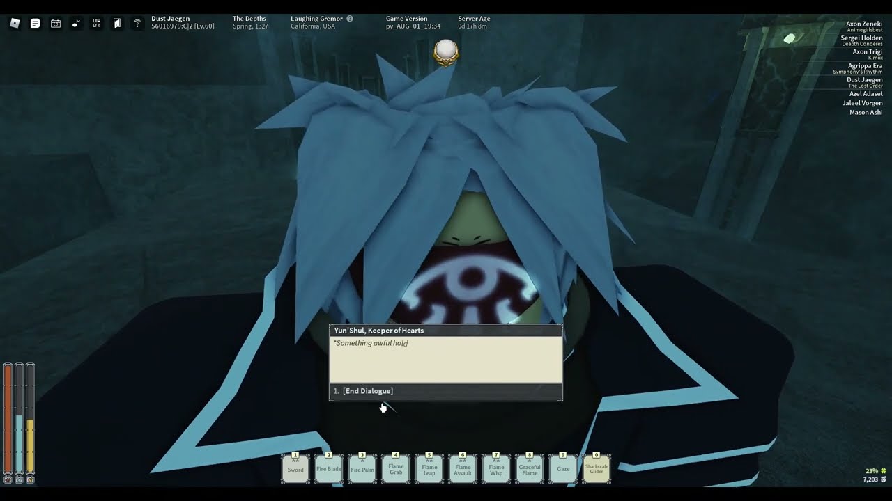 finally acquiring the legendary bell kamui | Deepwoken