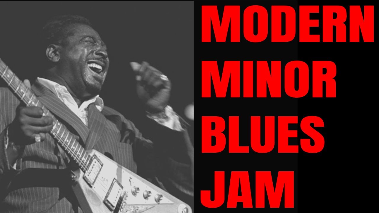Modern 12 Bar Minor Blues Jam | Guitar Backing Track in C# Minor