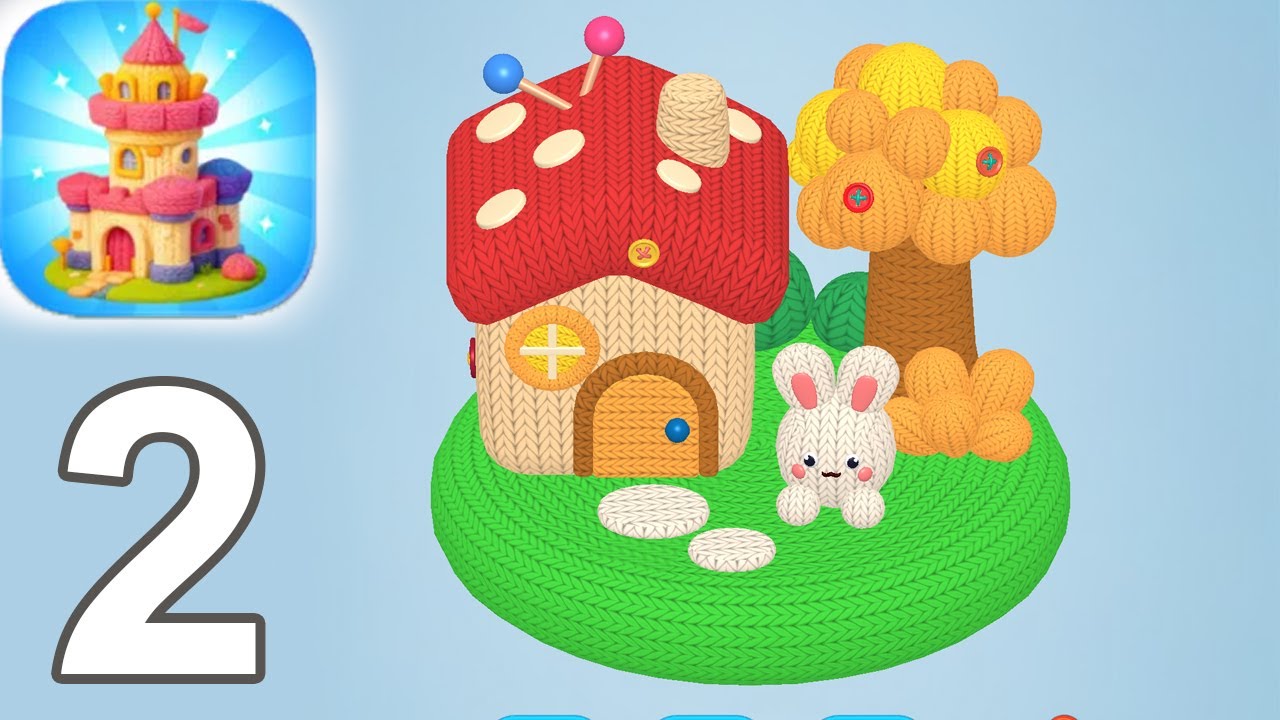 Wool Puzzle 3D Gameplay Walkthrough Video Part 2 (iOS Android)