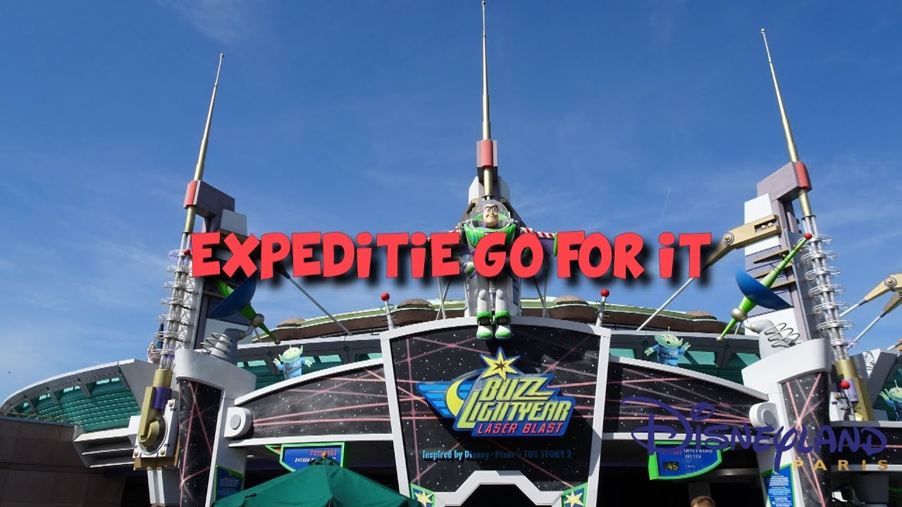 BUZZ LIGHTYEAR LASER BLAST | DISNEYLAND PARK | ONRIDE