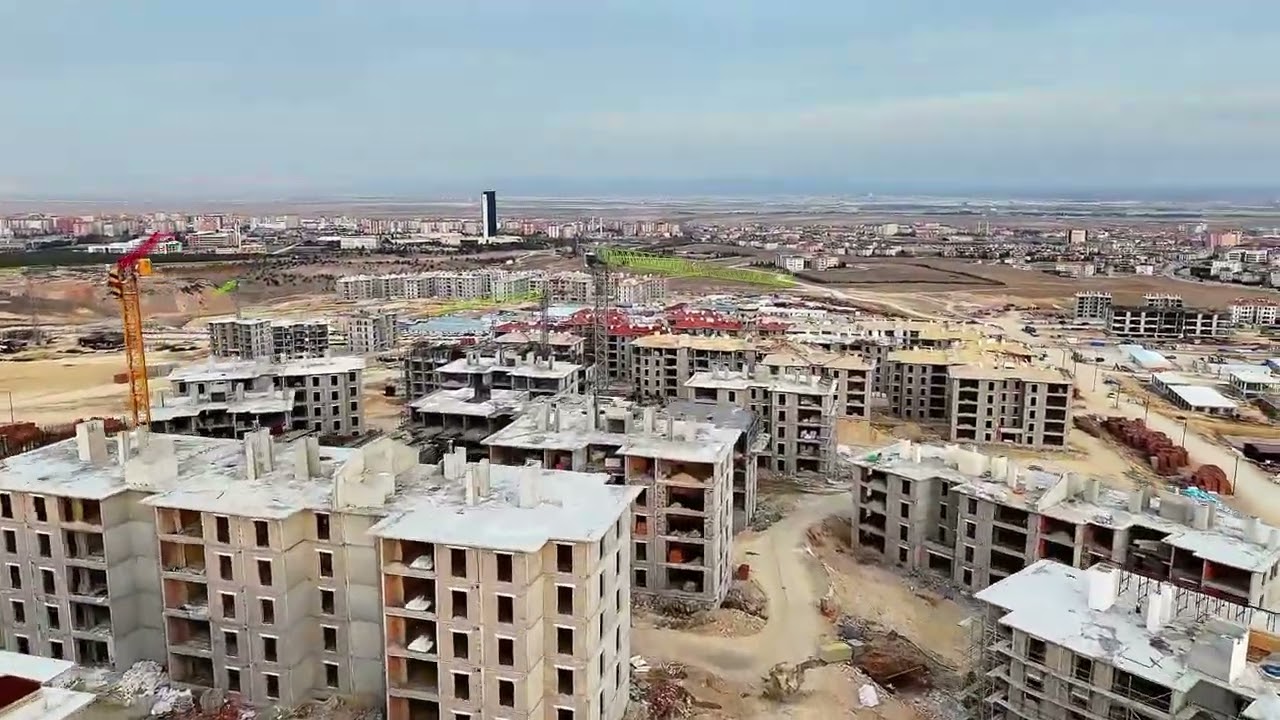 Ardicli TOKİ konutları. Konya 250 bin sosyal konut projesi