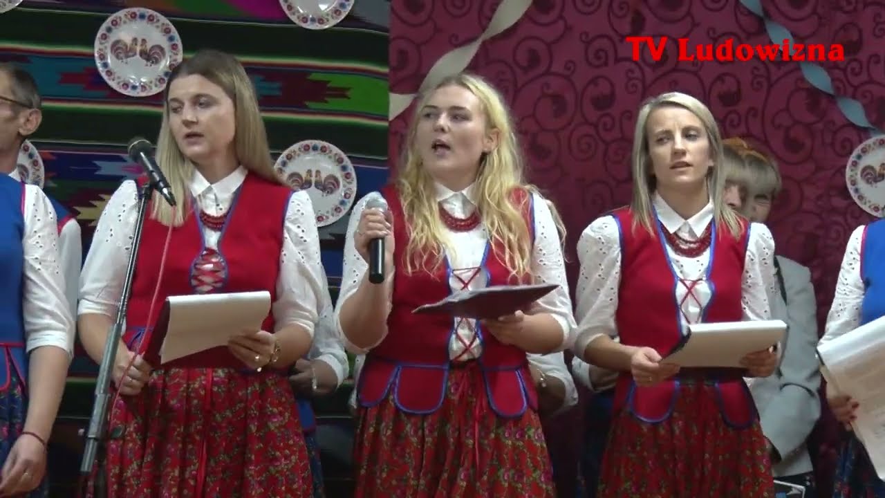 Wesołe kabarety i piękne ŚPIEWANIE ~ Trojanów hucznie świętuje jubileusz 90 - lecia istnienia KGW
