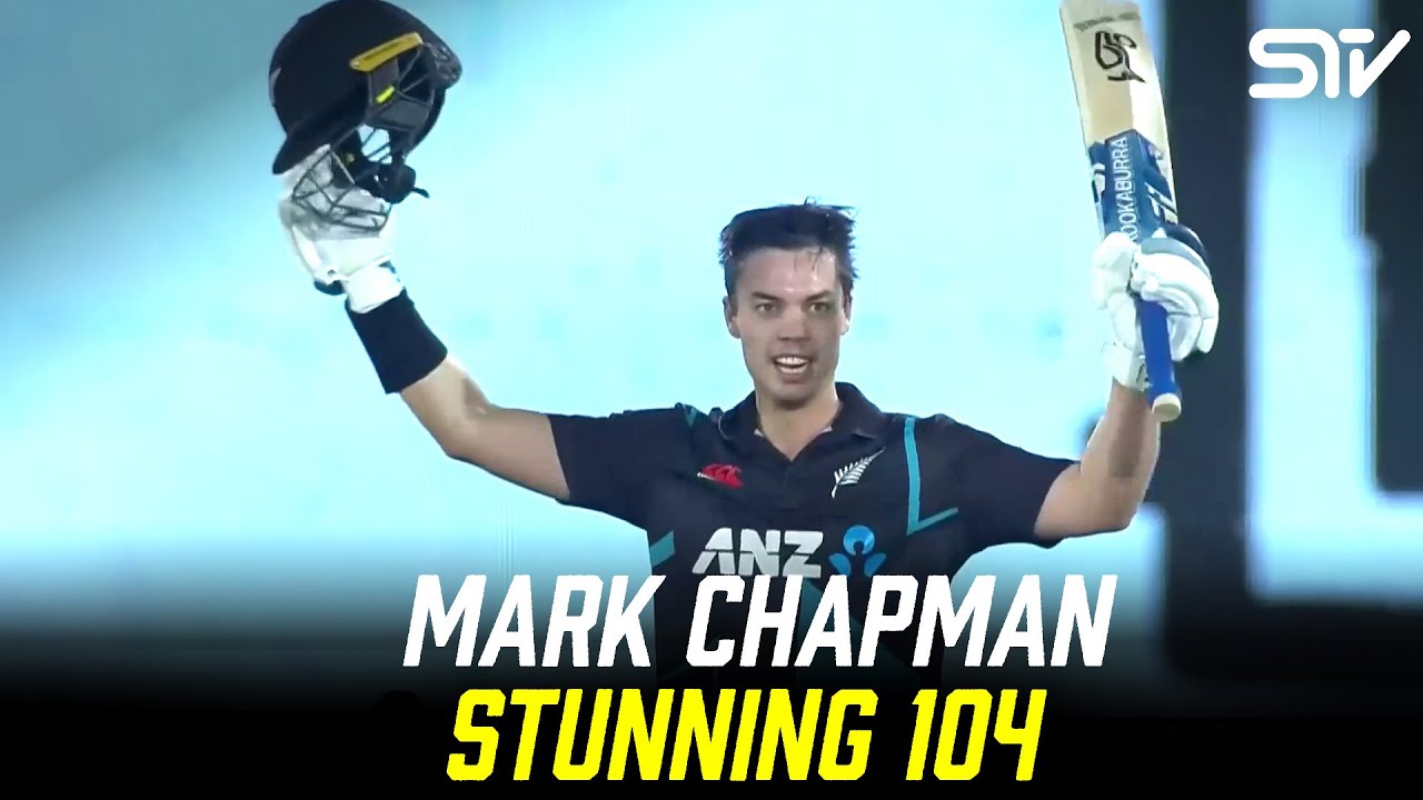 Mark Chapman Smashes 104  | Pakistan vs New Zealand | 5th T20I 2023 | PCB | M2B2U