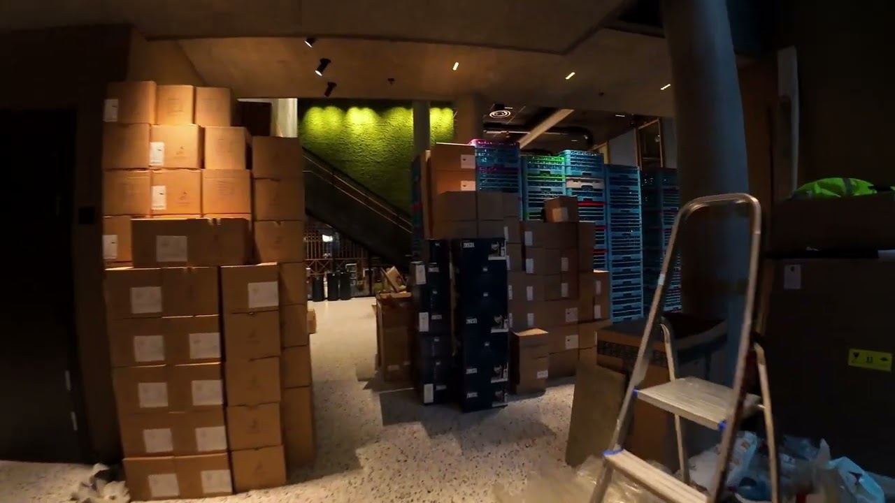 Quality Hotel Richard With - final preparations before opening.#djiavata #4k