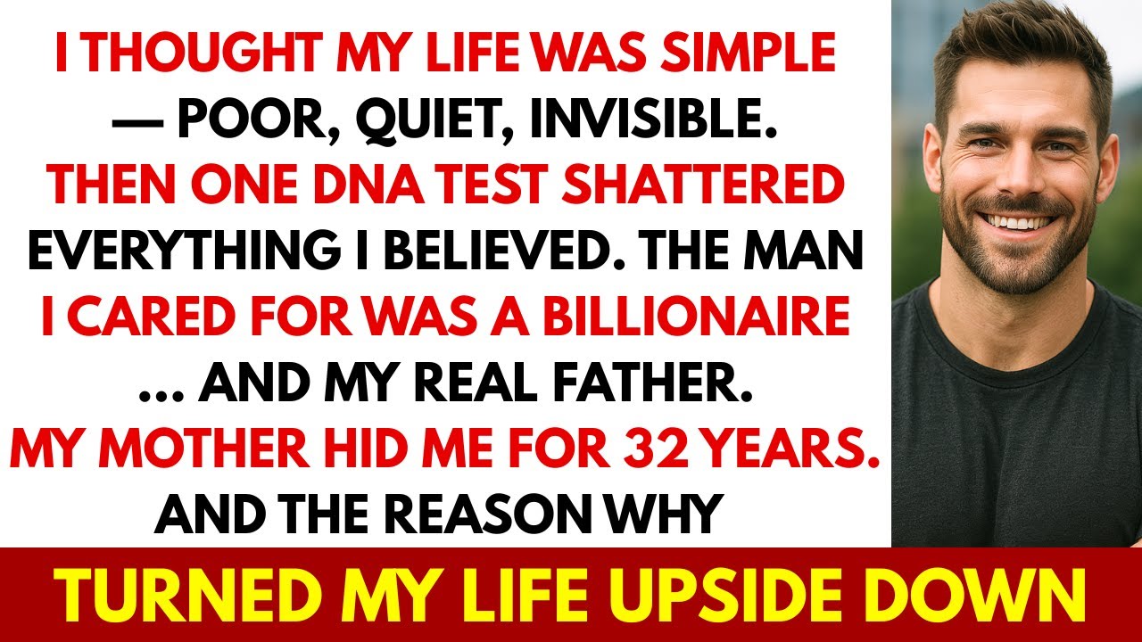 A DNA Test Revealed My Real Father Was a Billionaire — And My Mother Hid Me for 32 Years.