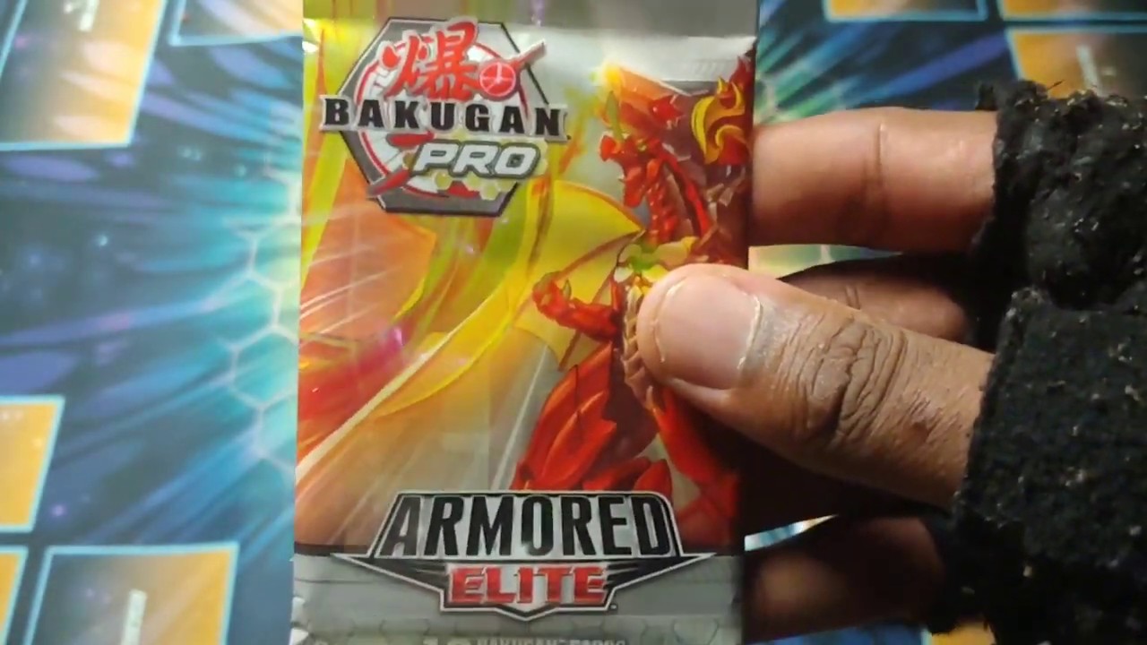BAKUGAN PRO ARMORED ELITE CARD PACK OPENING #5!