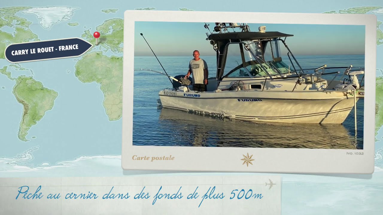 Pêche au cernier avec le moulinet XL 611 Kristal Fishing et sondeur TZT 14 FURUNO