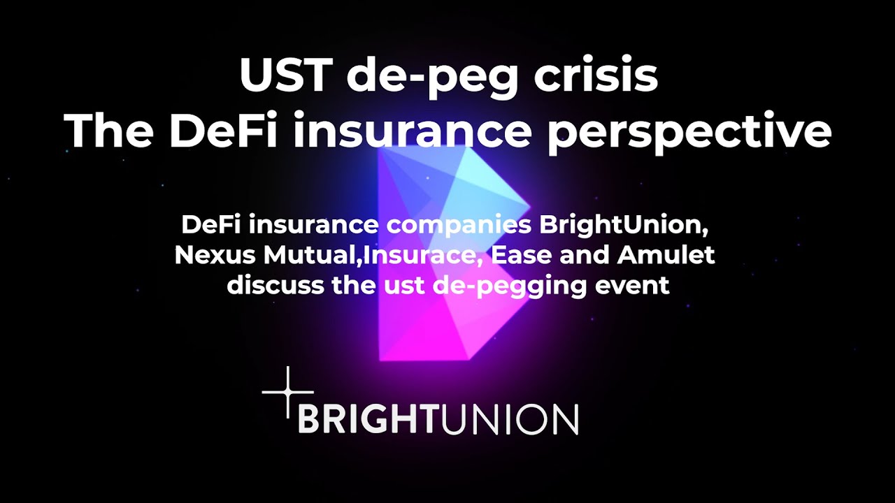 UST de-peg crisis: the DeFi insurance perspective