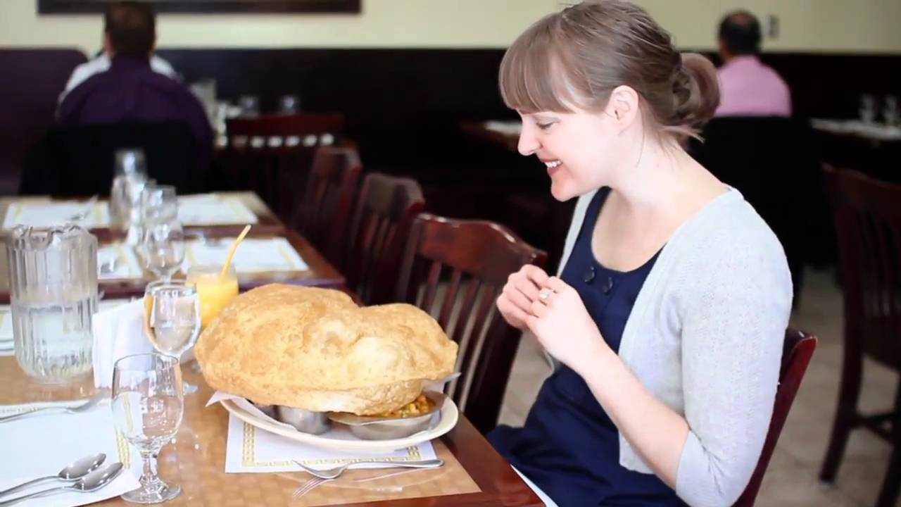 NY CHOW Report - Chole Bhatura at Sapthagirl