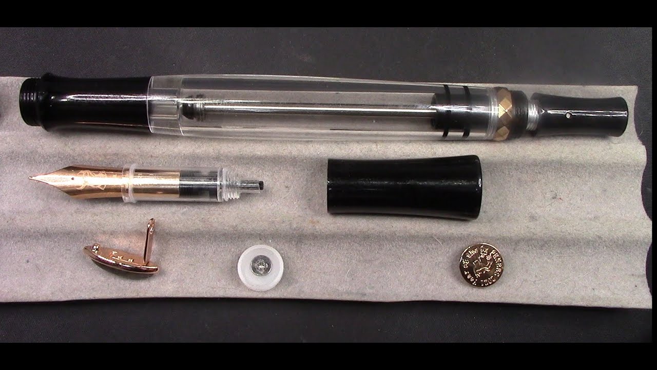 PenBBS 535 2021 Year of the Ox Pen disassemble, filling & writing