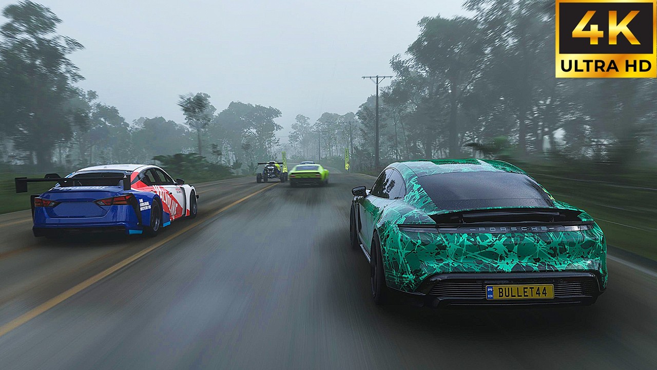 Porsche Taycan Turbo S | Highway Racе | Forza Horizon 5