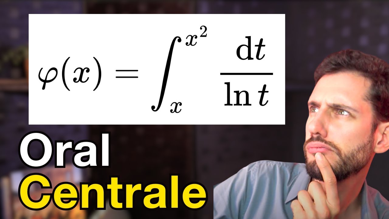 Oral Centrale : PLANTAGE EN DIRECT - sauvé par une IPP sur l'intégrale