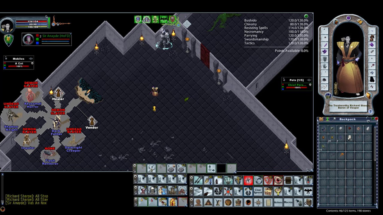 UO - Doom Gauntlet Run - Sampire / Bard (Dualbox Solo)