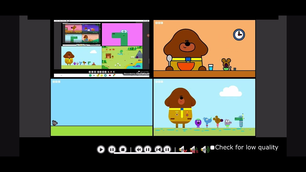 Up To Faster 10 Parison to Hey Duggee