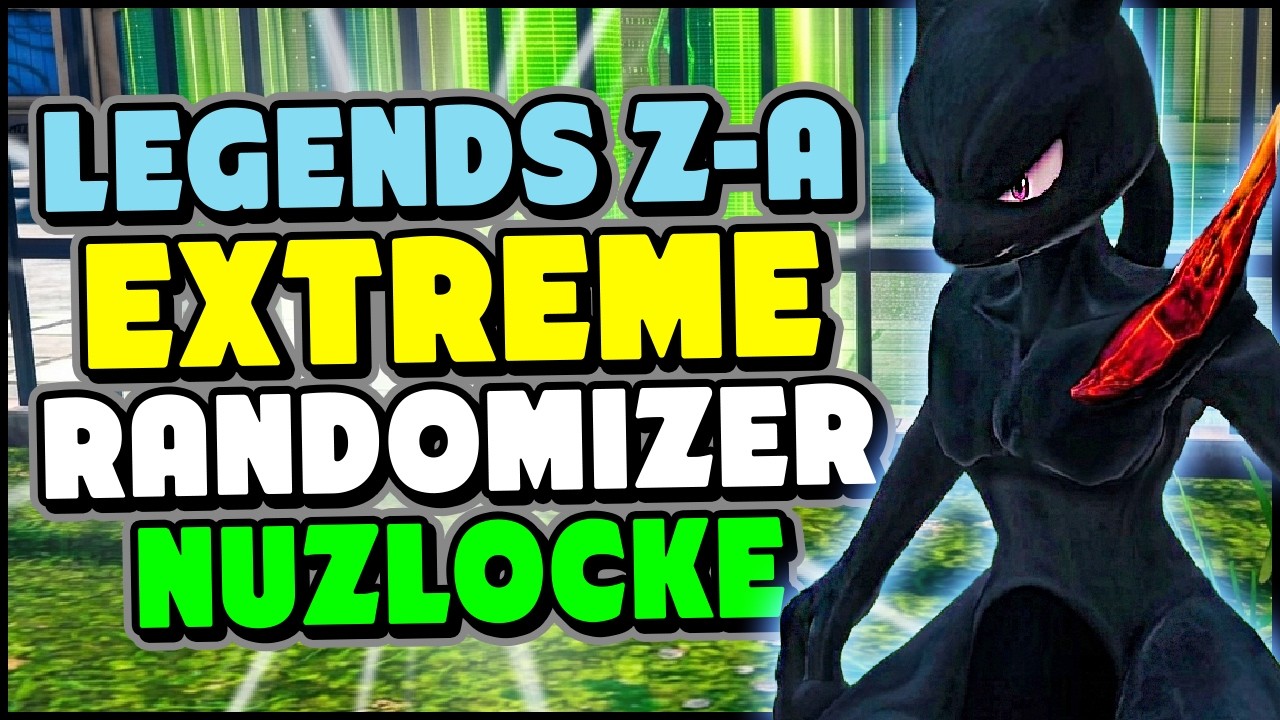 Это НЕ тот Мьюту, которого я помню... Pok&eacute;mon Legends Z-A Randomizer Nuzlocke