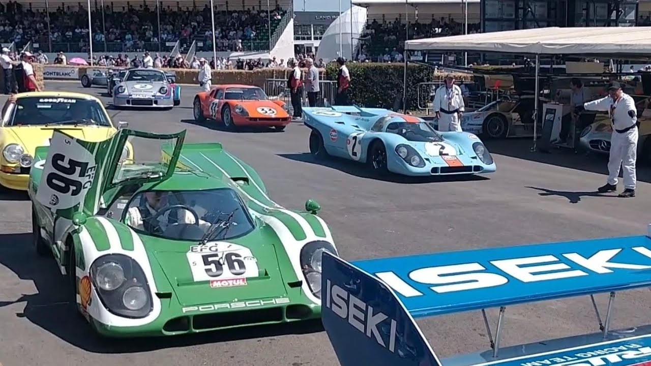 70 Years of Porsche - Goodwood Festival of Speed 2018