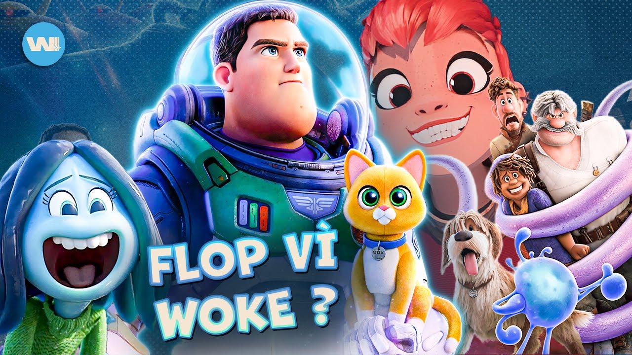 NHỮNG BỘ PHIM HOẠT HÌNH THỬ WOKE VÀ FLOP THẢM HẠI