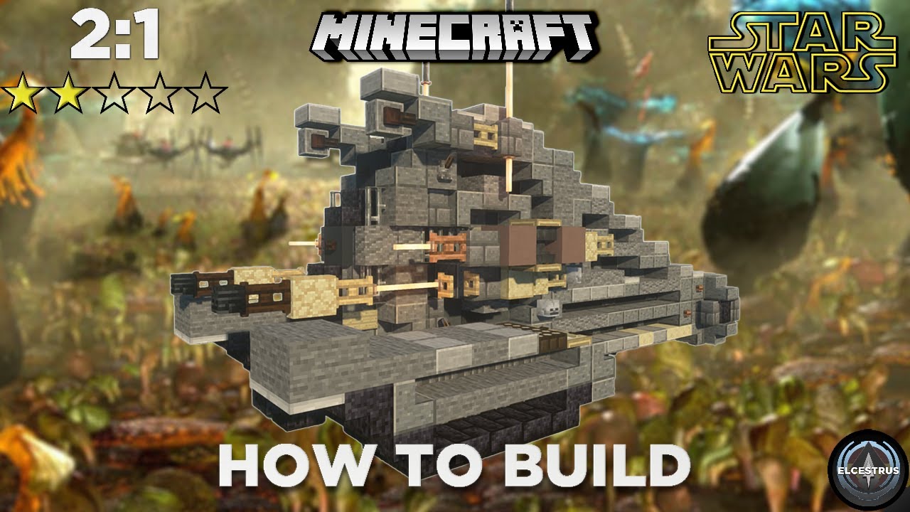 CIS NR-N99 Tank Droid | Minecraft Star Wars tutorial