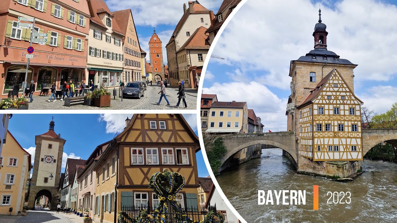 HIDDEN GEMS of BAVARIA: Dinkelsb&uuml;hl, Rothenburg & Bamberg |Manj znani biseri Bavarske|
