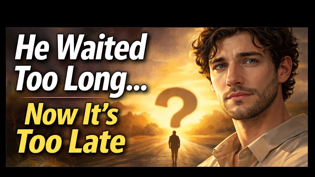 He Waited for the Perfect Moment… and Realized It Was Too Late