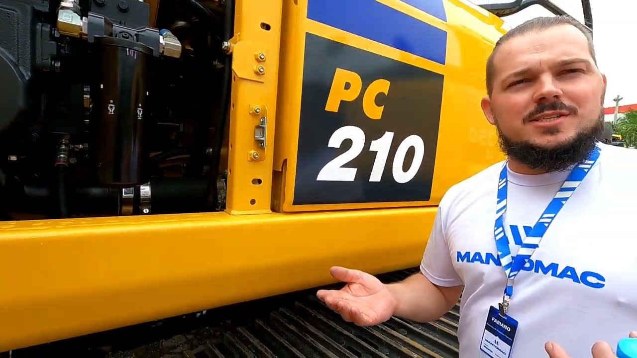 Mostrando um pouco da PC komatsu 210 e PC komatsu 160lc EP.136