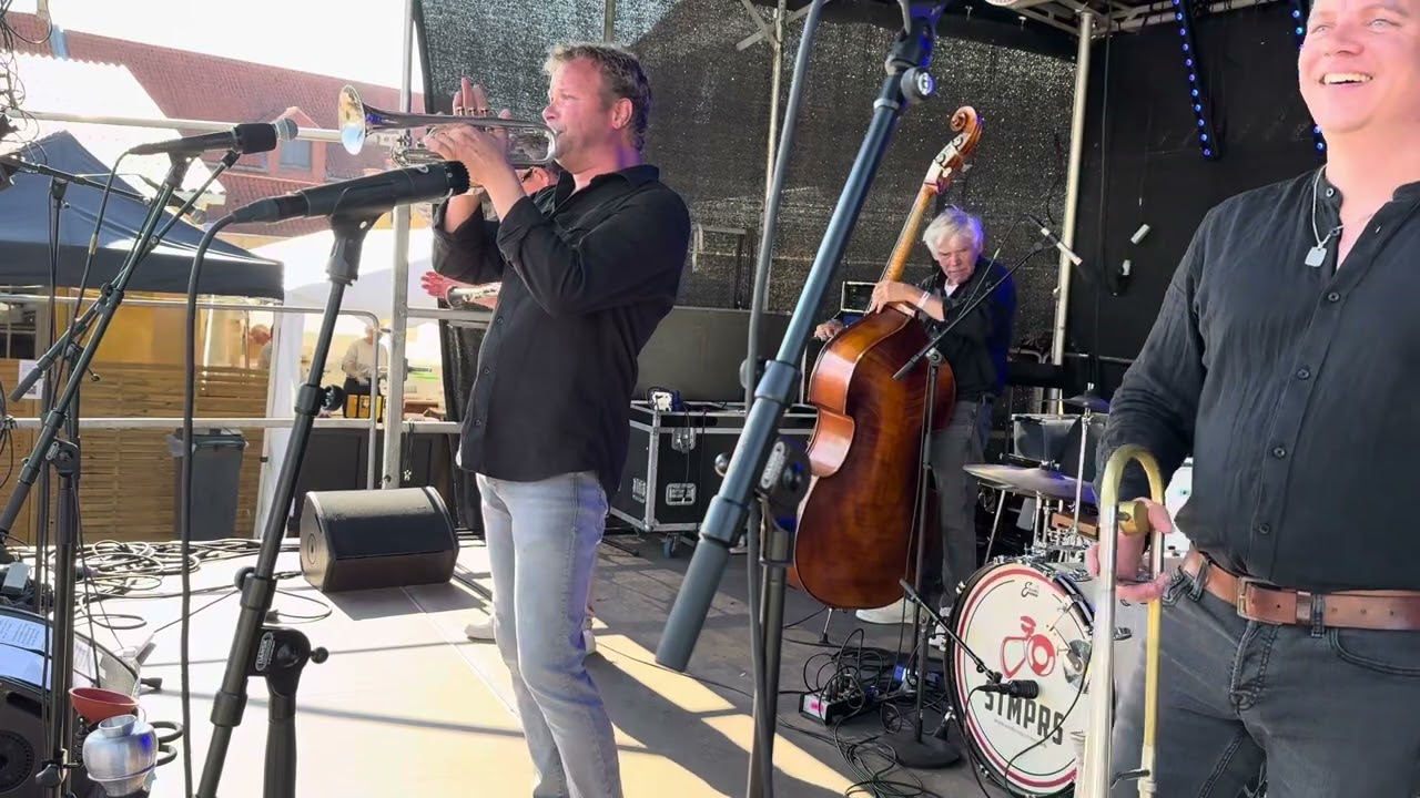 Hot Revival Stompers at Jazzfestival Maribo Denemarken