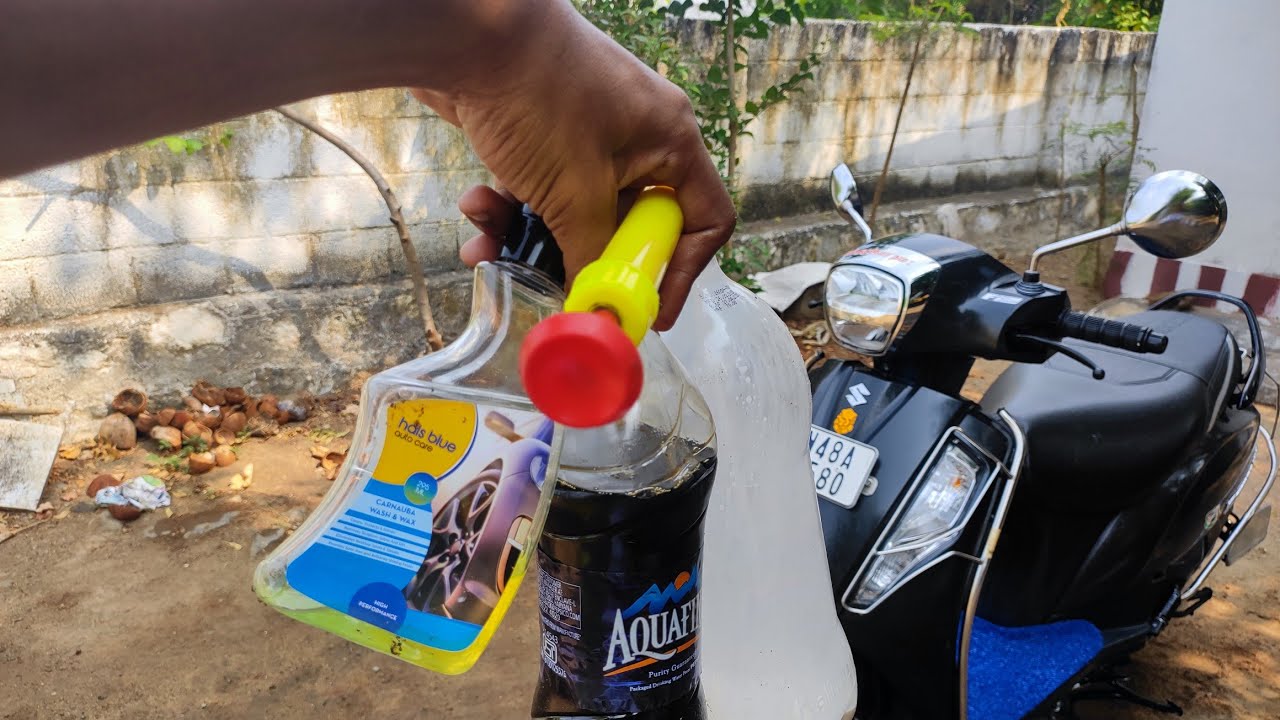 How to make cutting spray polish oil in Home| wash and clean| Showroom ரகசியம்| Protects our vehicle