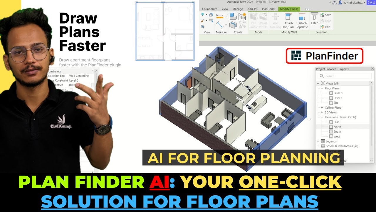 How to Use AI in Architecture Create Floor Plan in Just 1 Click | Civil Engineers #AIinArchitecture