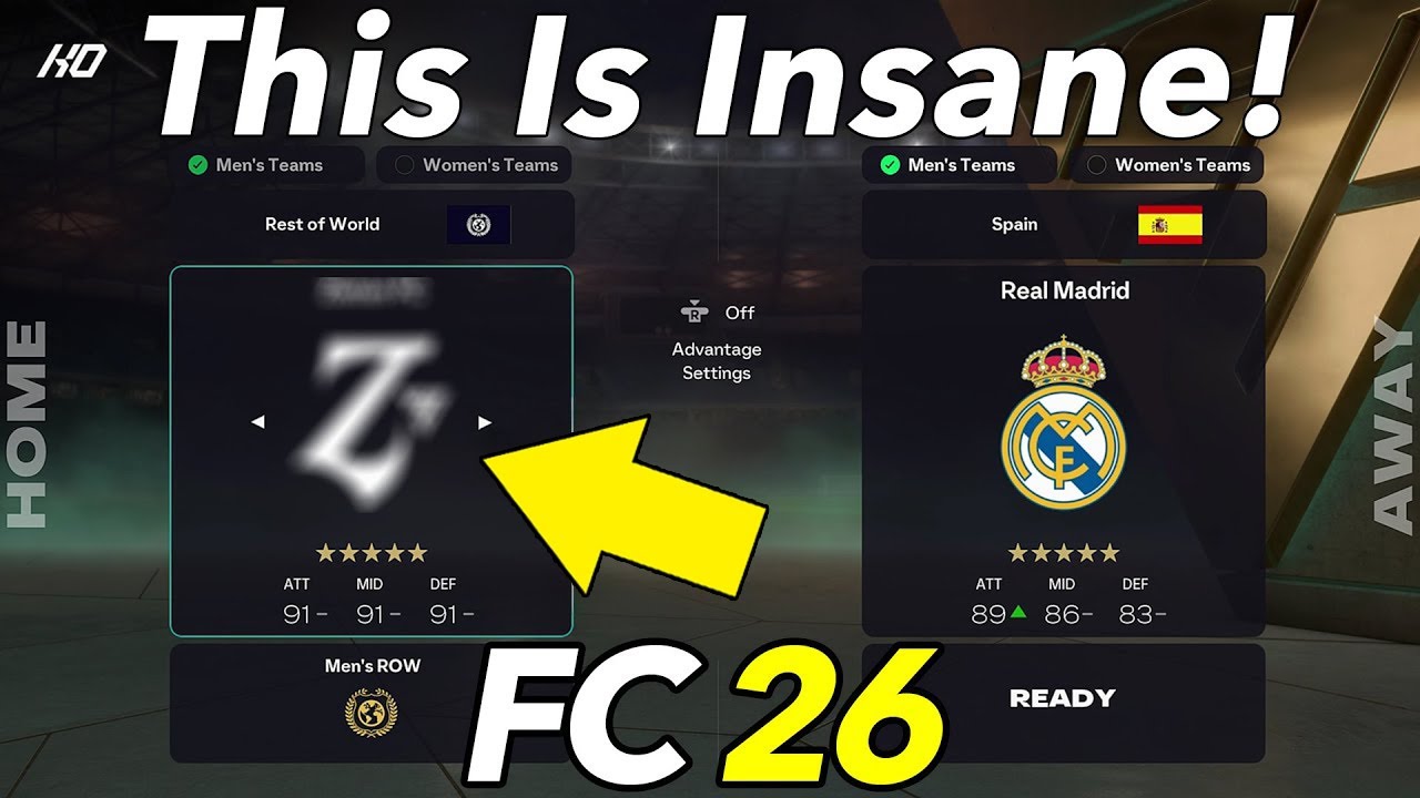 Эта СЕКРЕТНАЯ новая функция FC 26 просто БЕЗУМНА 😲