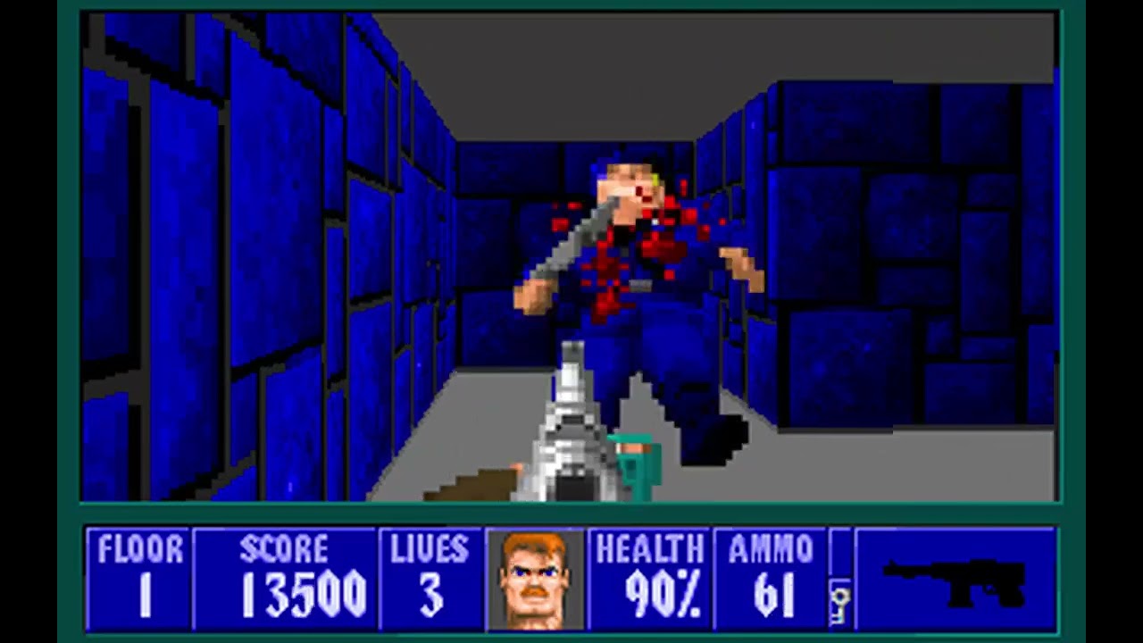 Super Shareware Wolf 2: The Extra Levels - Level/Niveau 1