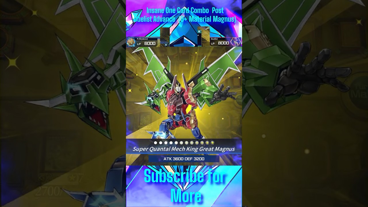 The Return of Super Quantum. Great King Magnus is Back. 