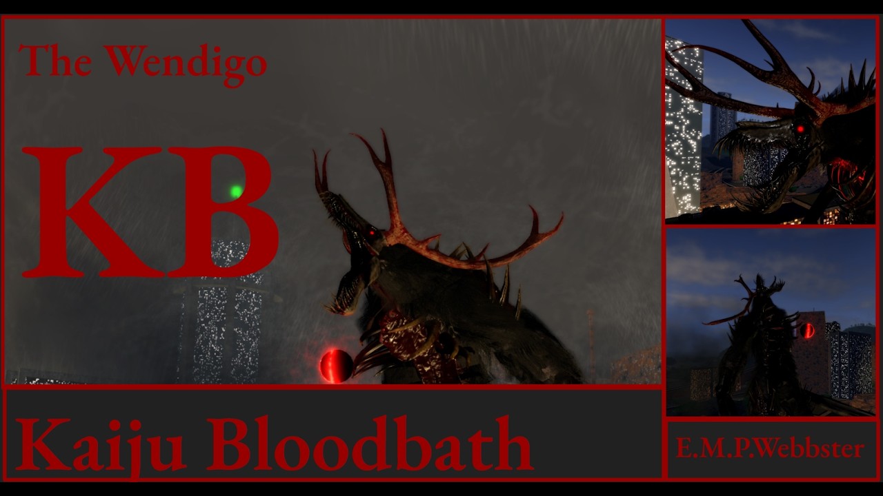Wendigo 3rd remodel (Kaiju Bloodbath)