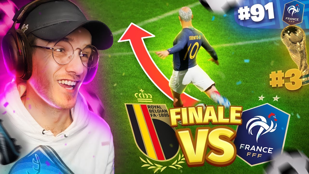 C'EST LA FINALE DE LA COUPE du MONDE ! Un TROPHÉ de PLUS pour SOUENITO ? ( Carrière Joueur S9E91 )