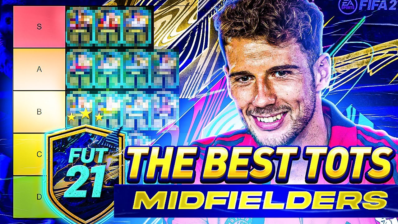 THE BEST TOTS MIDFIELDERS TIER LIST! 🙌 - FIFA 21 Ultimate Team