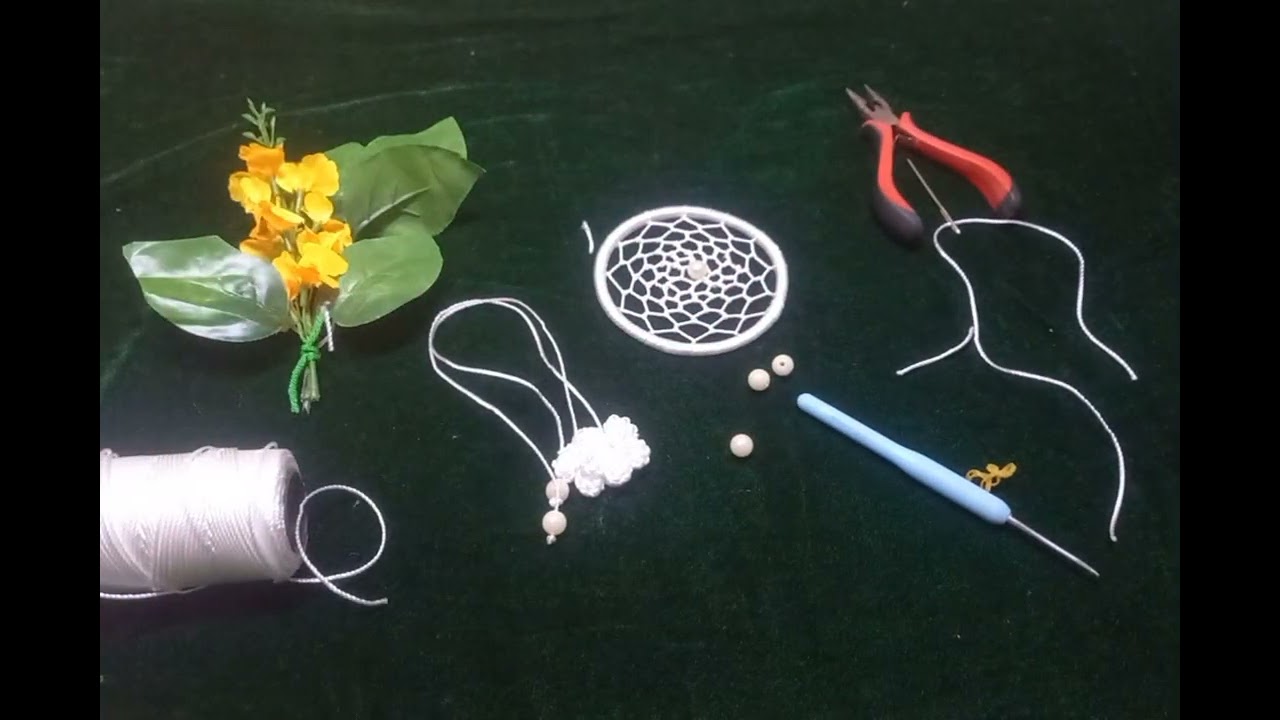Dream Catcher ပြုလုပ်နည်း ( အပိုင်း- ၂ ) ၊ Crochet by Ko Zaw 