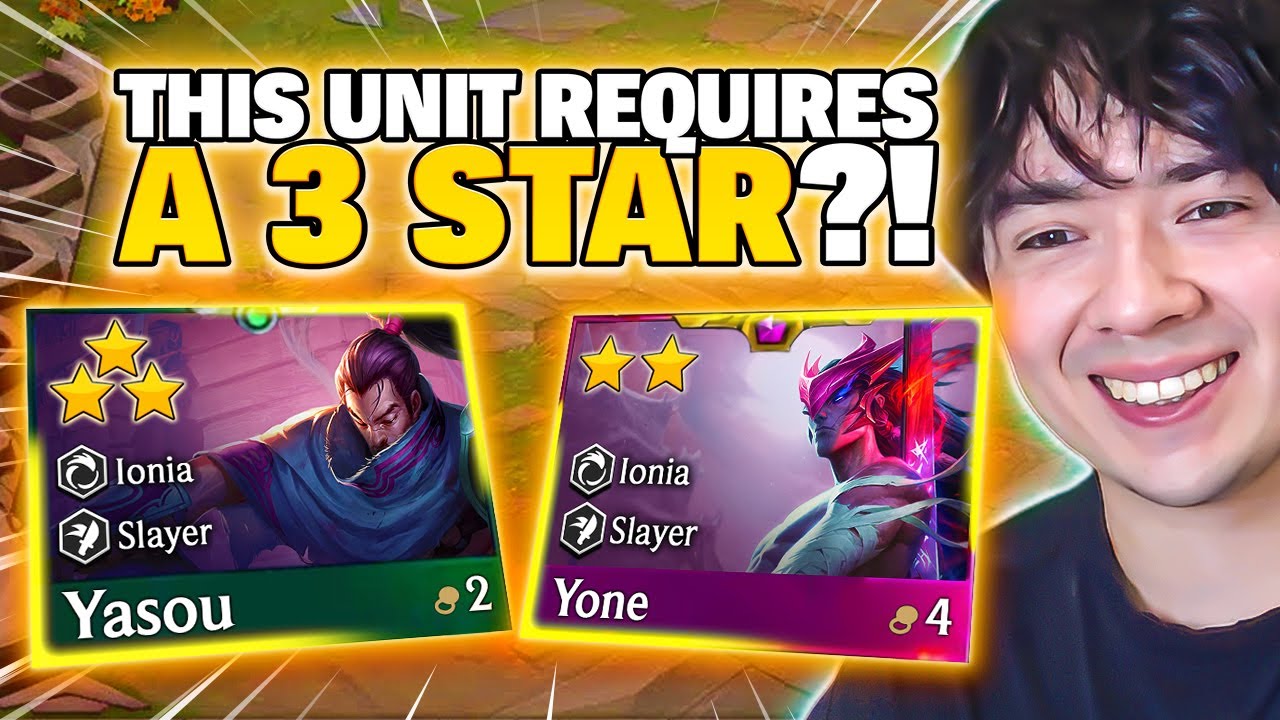 I Found 9 Copies Of Yasuo To Unlock The Strongest 4 Cost In Set 16: Yone!