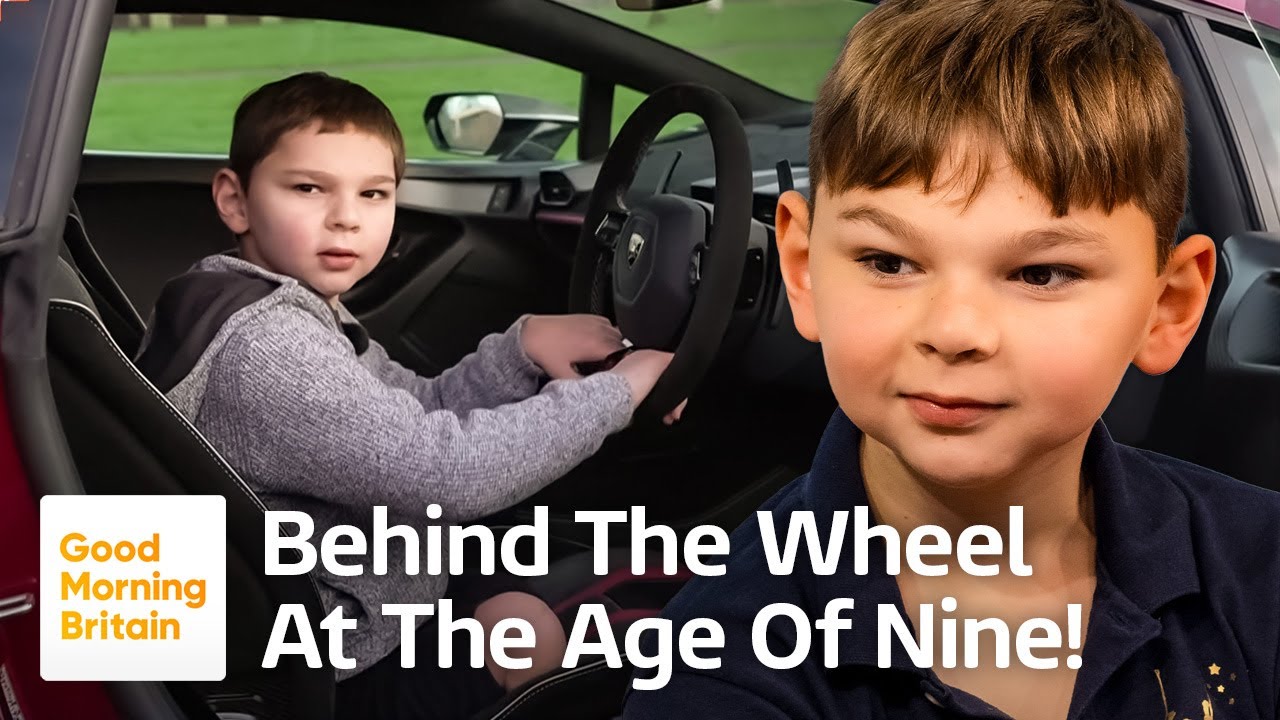 Double Amputee Tony Hudgell Fulfils His Dream of Driving a Car