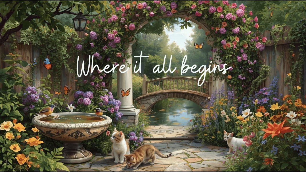 Life in the Countryside 🌿 Cats, Plants & Natural Relaxing Sounds