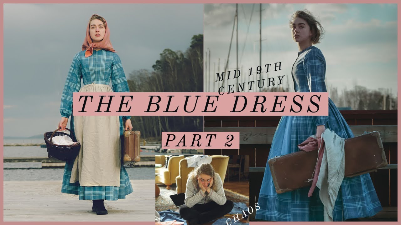 I Made a Mid 19th Century Working Womans Dress. Pt 2