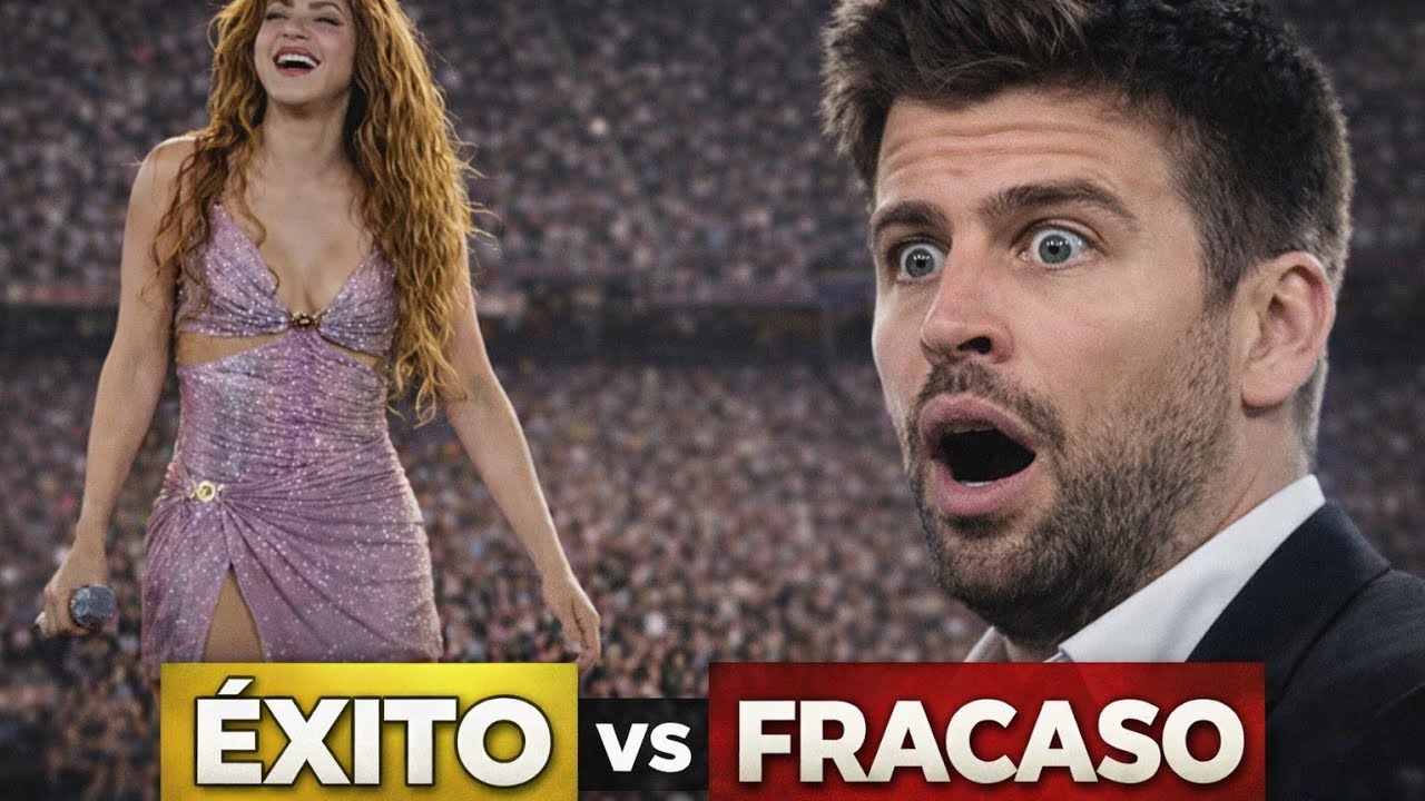 SHAKIRA CONSIGUE NUEVO RECORD Y PIQUÉ ALUCINA