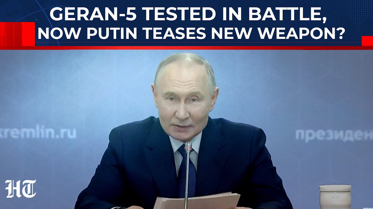 Путин намекает на новое оружие после применения против Украины ракет &laquo;Геран-5&raquo; и &laquo;Орешник&raquo;? Беспи...